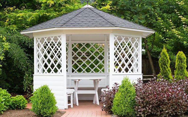 aluminum pavilion