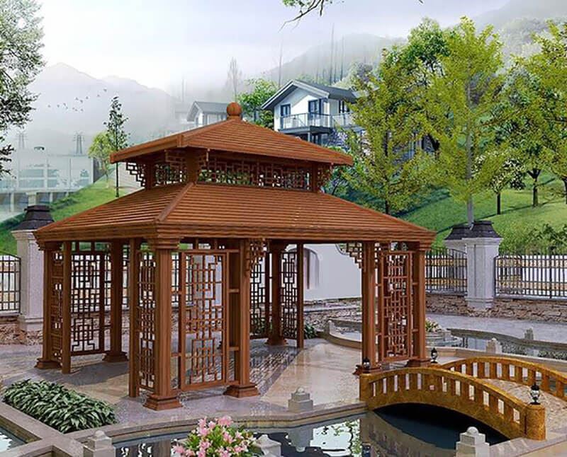 aluminum pavilion