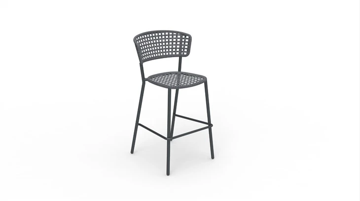 Bar Stool Bar Table Aluminum Rope Victoria Outdoor