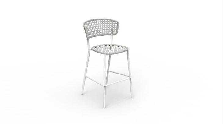 Bar Stool Bar Table Aluminum Rope Victoria Outdoor