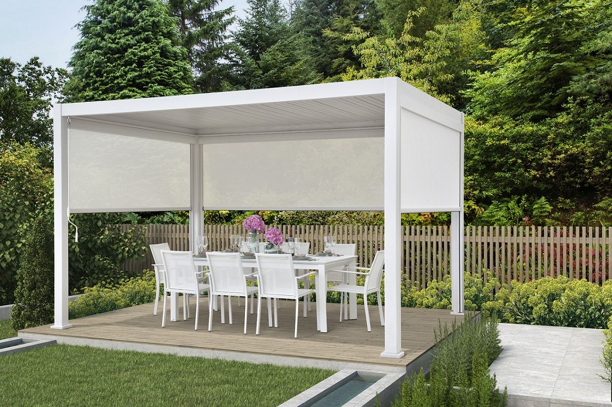 Sunshade function of awning